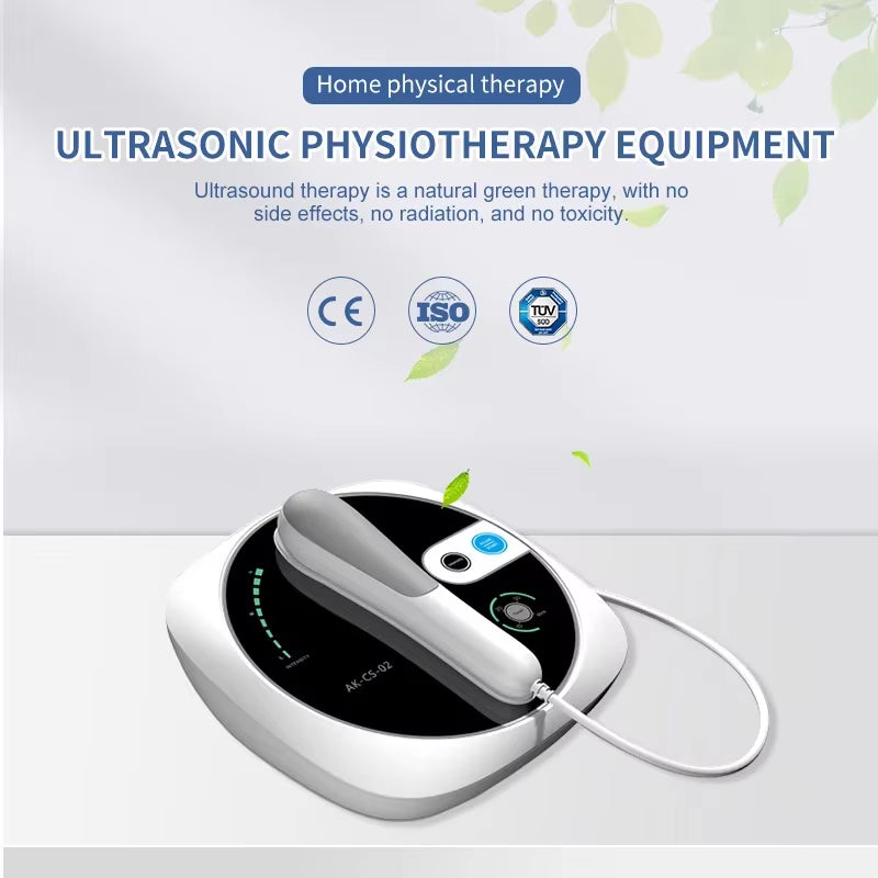 Ultrasonic Therapy Machine for Pain Relief Ultrasound Physiotherapy Massage Device 1Mhz Intensity Touch Control Personal Care